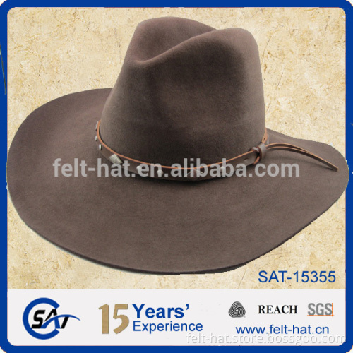 2016 new style 100% rabbit fur felt hat